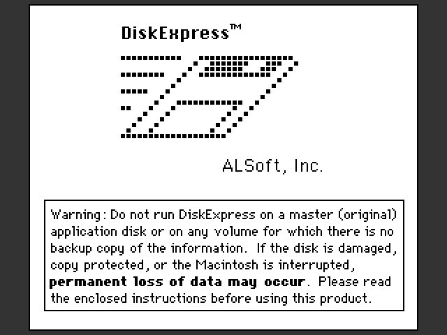 DiskExpress (1987)