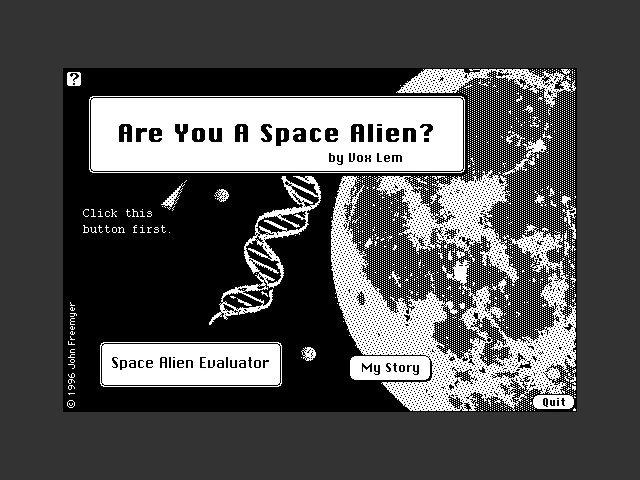 Are You A Space Alien? (1996)
