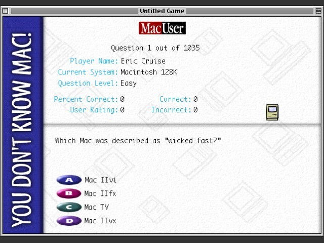 MacUser's You Don't Know Mac (1996)