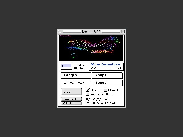 Møire Screensaver (1989)