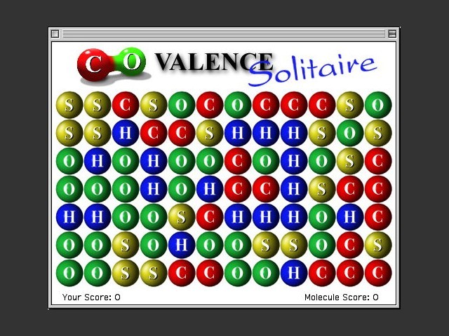 Covalence Solitaire 1.0.2 (2001)