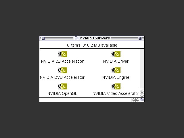 nVidia Driver (2002)