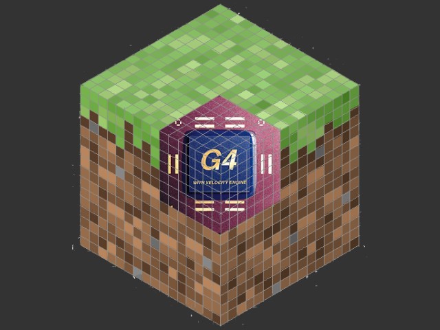 Minecraft 1.5.2 and 1.2.5 for G4 and G5 (2010)