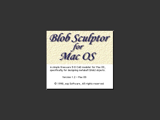 BlobSculptor (1998)