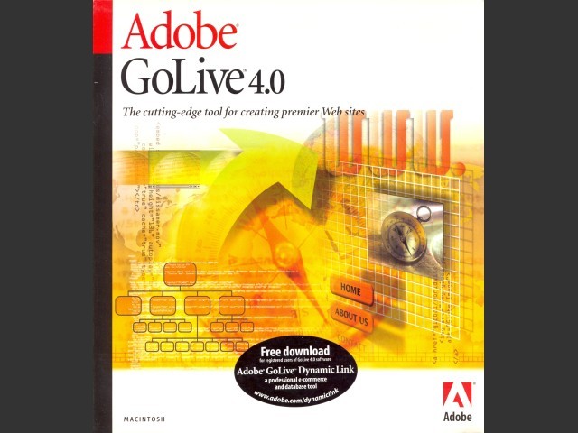 Adobe GoLive 4.0 (1999)
