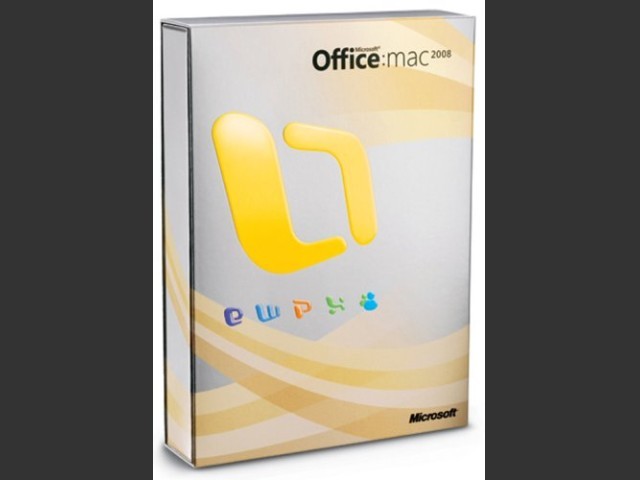 Microsoft Office 2008 Standard (FR) (2008)
