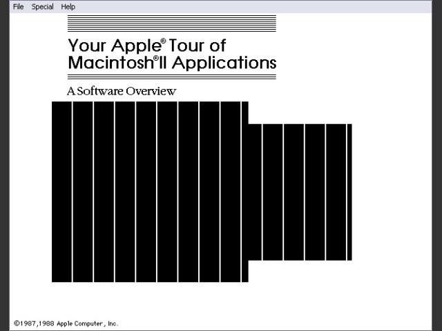 Apple Tour of Macintosh II Applications (1988)