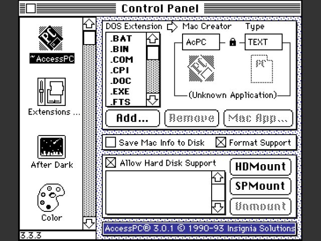 AccessPC 3.0.x (1993)