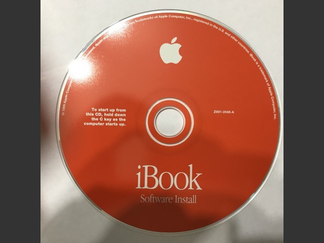 691-2448-A,Z,iBook Software Install (CD) {iBook G3-300 Clamshell Original} (1999)