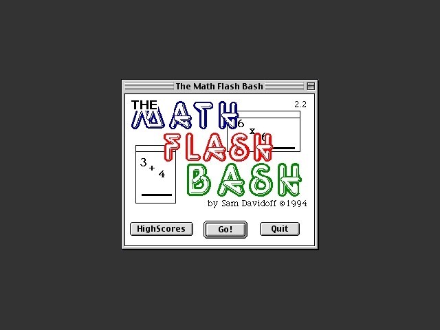 The Math Flash Bash 2.2 (1994)