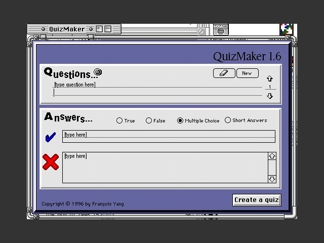 QuizMaker (1996)