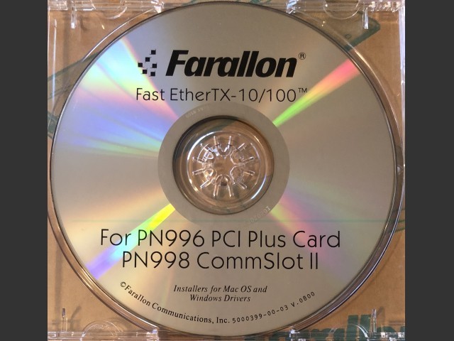 Farallon Fast EtherTX-10/100 (Comm Slot II) (2000)