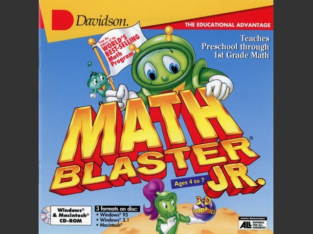 Math Blaster Jr. (1996)