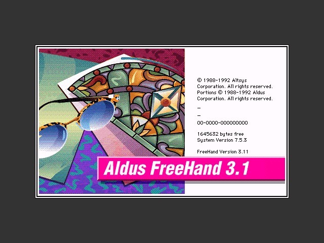 Aldus FreeHand (1988)