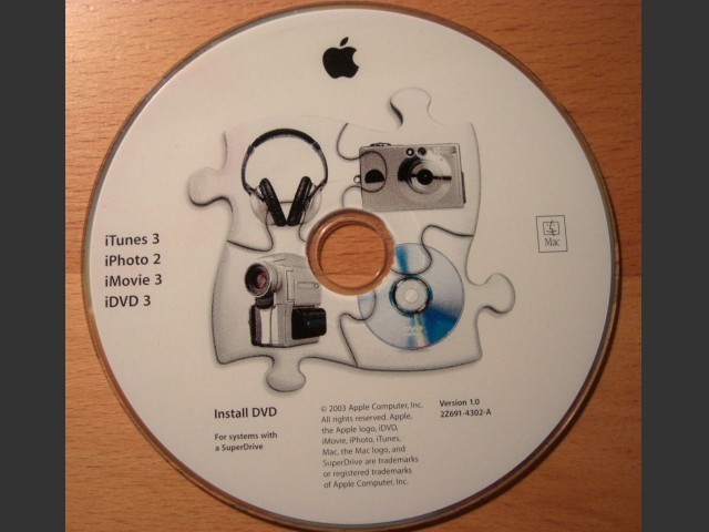 iLife for PPC (2002)