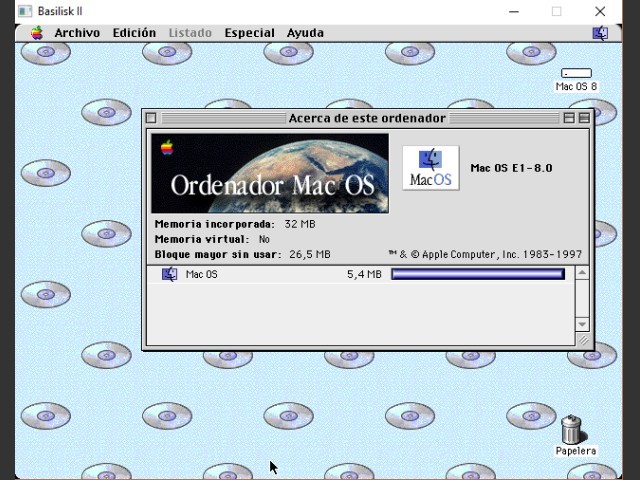 E-MacOS 8.1 Spanish (OS8+81 Update) (1997)