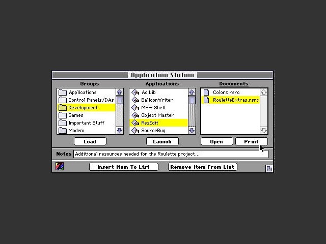 Application Station 1.1 (1993)