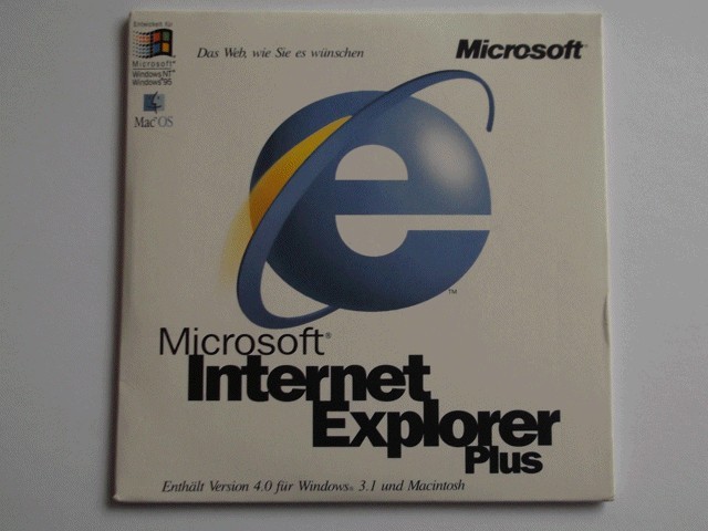 Internet Explorer Plus CD-ROM (4.0.1 68K) (1998)