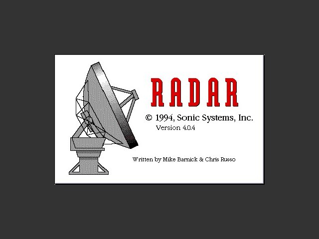 Radar 4.0.4 (1999)