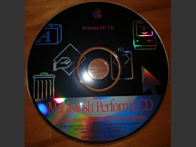 System 7.5 (Performa 637CD) (CD) (1994)