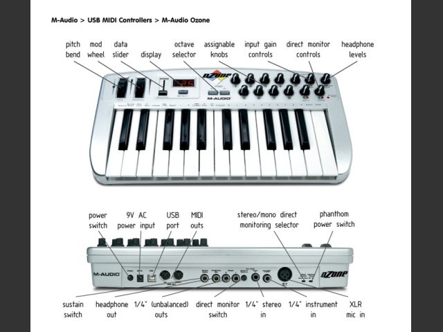 M-Audio Ozone Drivers (2003)